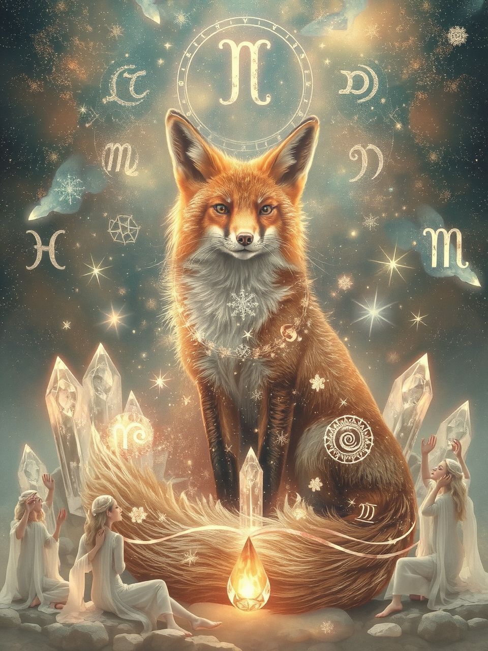 A róka szimbolizálja a pénzügyi átveréseket és befektetéseket.