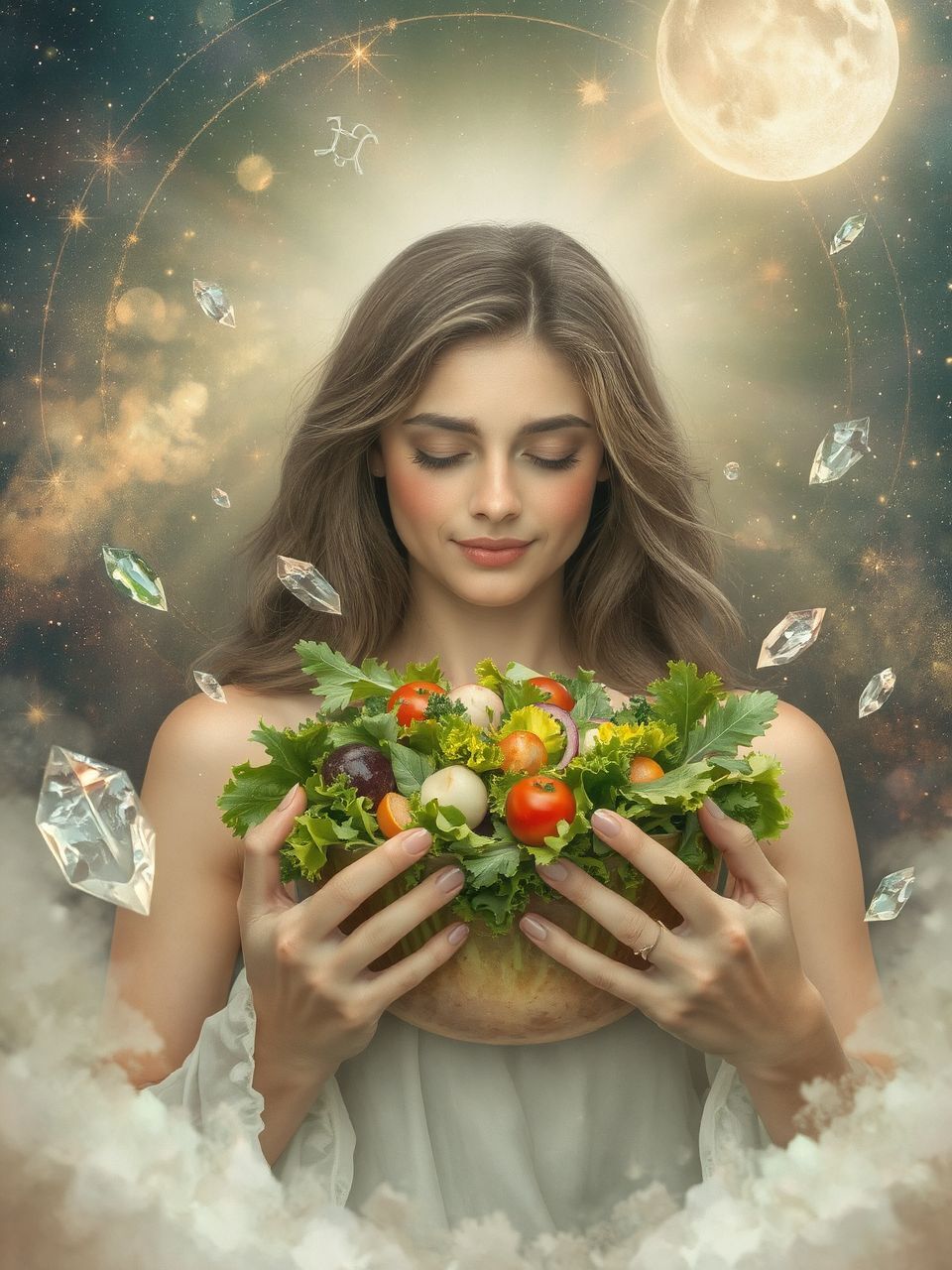 A saláta összetevői a személyes fejlődést tükrözhetik.