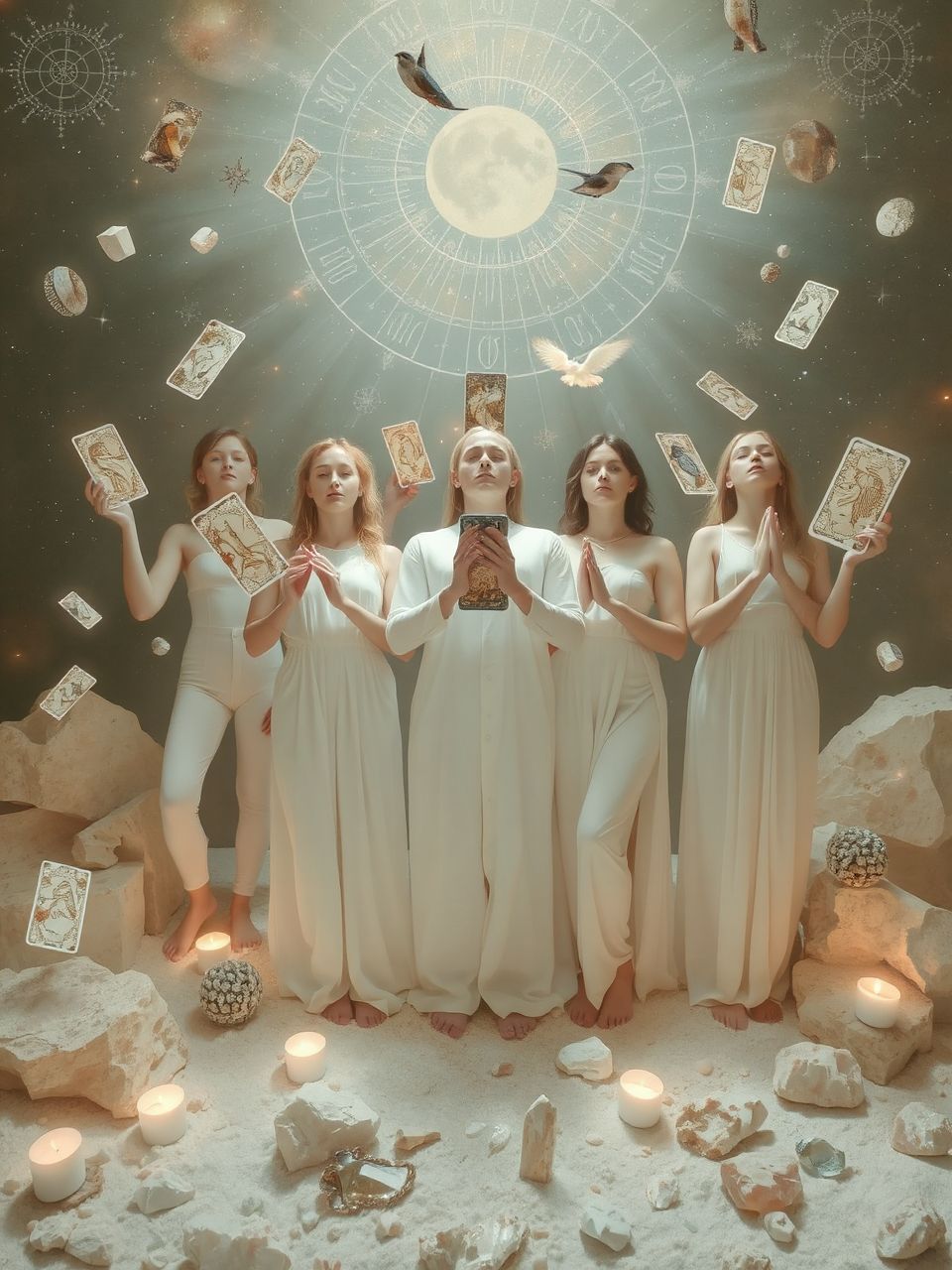 A szavak szent ereje felerősíti a kártyák üzenetét.