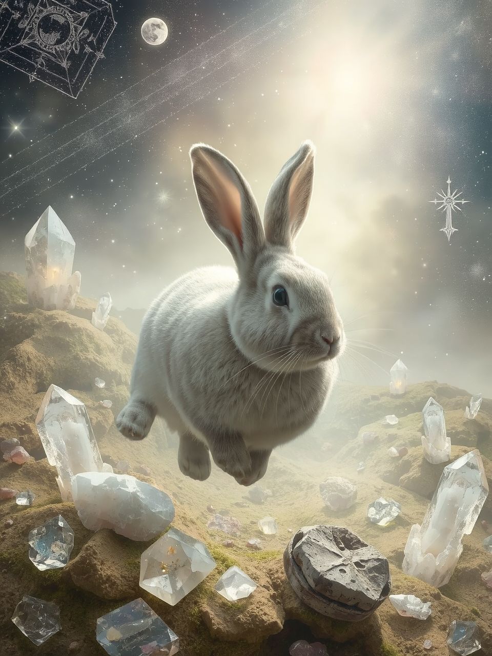 A szürke nyúl a döntésképtelenség szimbóluma lehet.