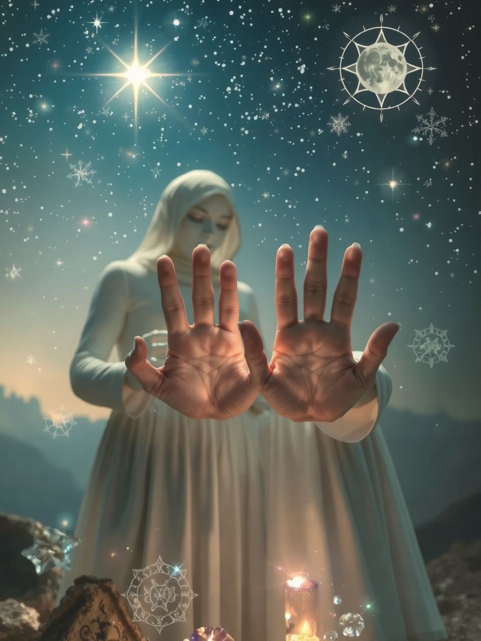 A kéz anyajegyei sorsfordító eseményeket jeleznek.