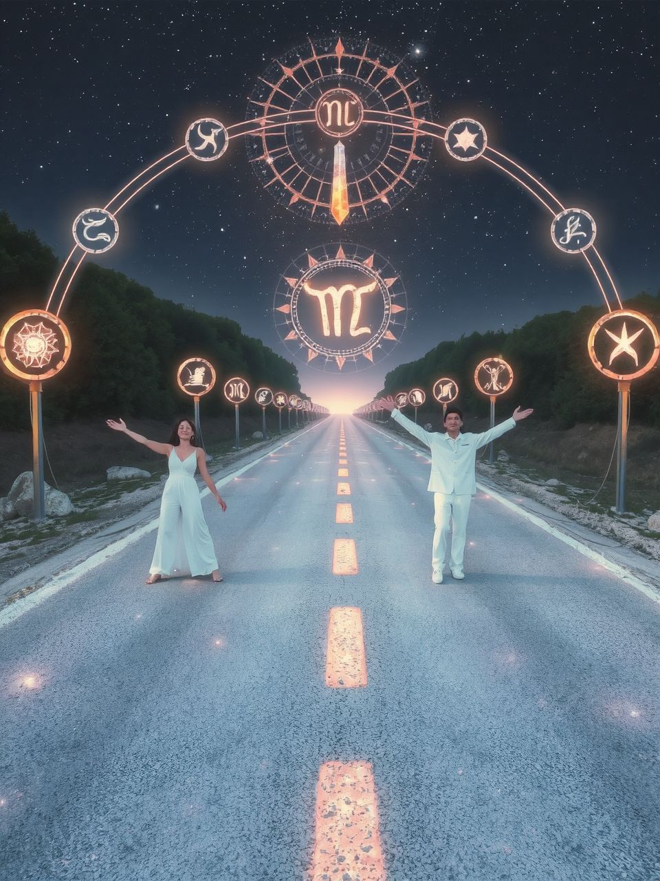 Az aszfalt emlékeket rejt, múlt és jövő összefonódik.