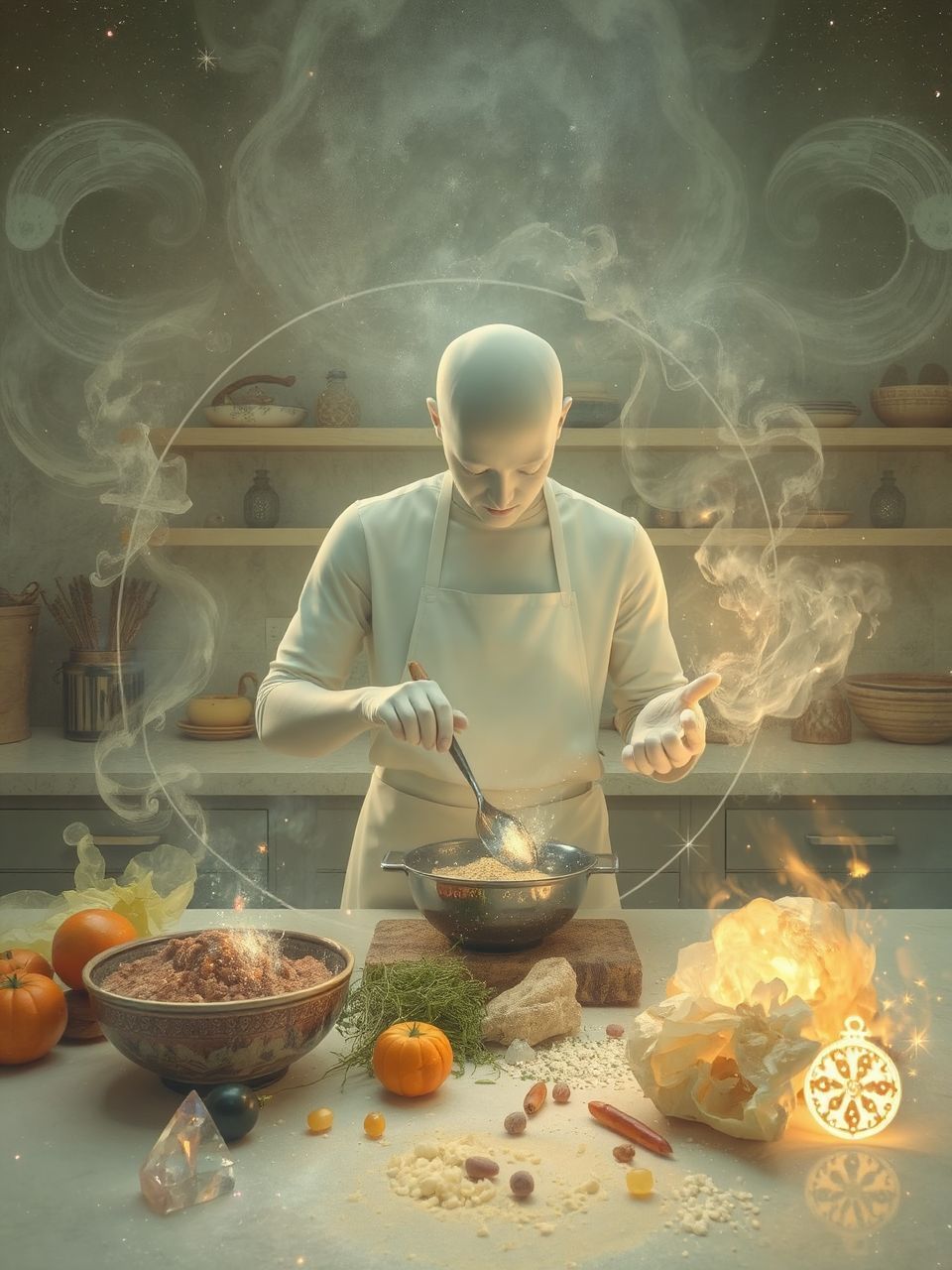 A főzés során az érzelmek átalakulnak valósággá.