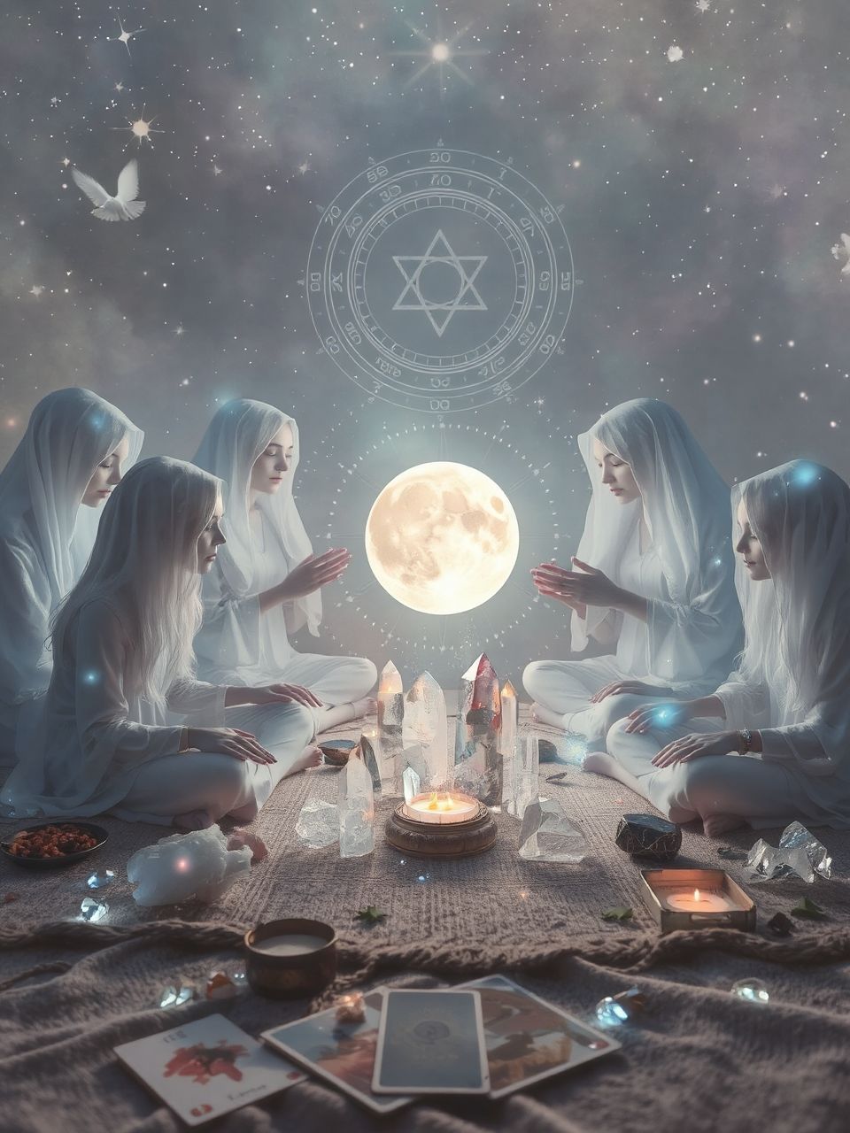 Az újhold energiái fokozzák a manifestációs képességeket.