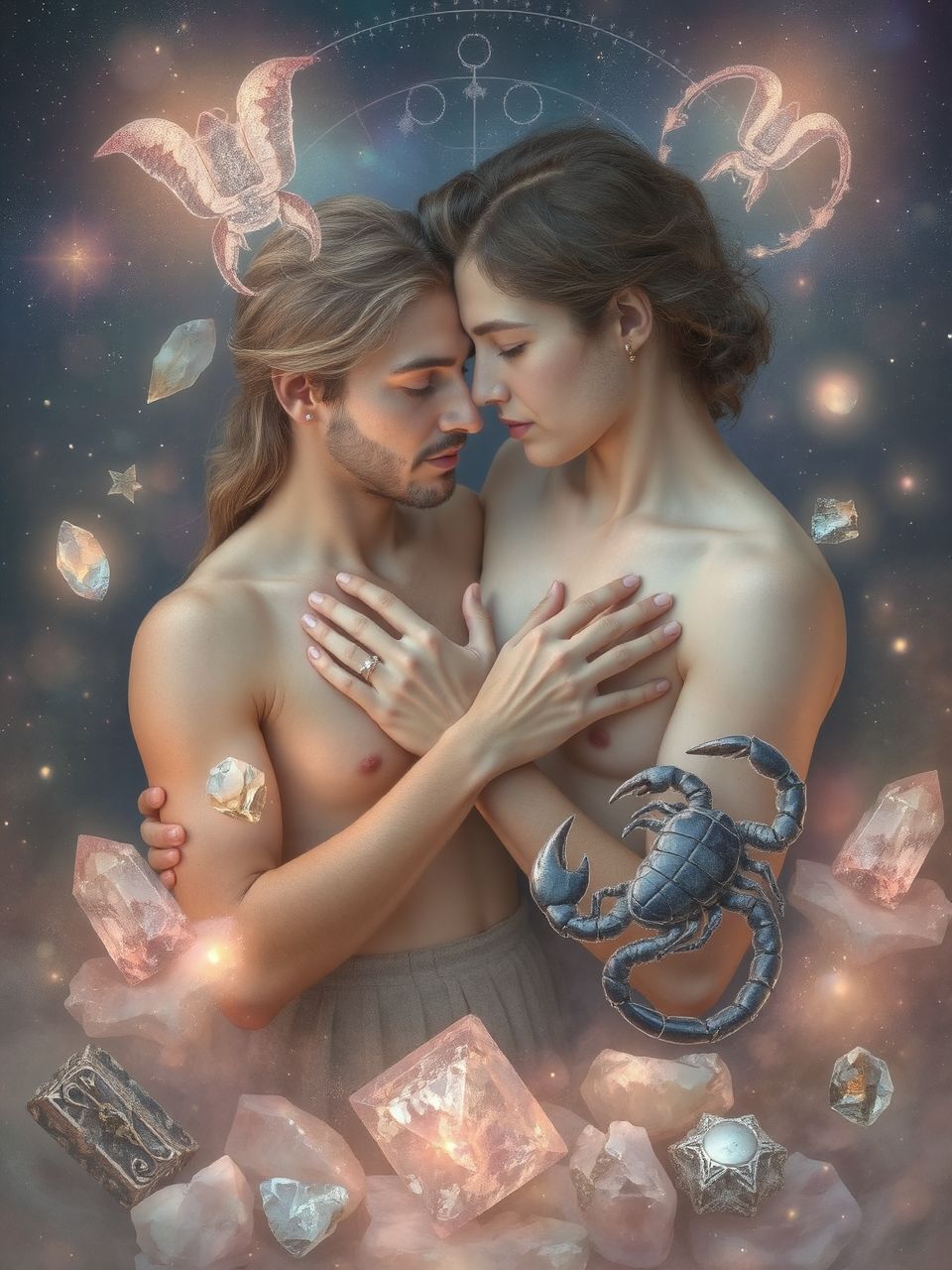 A Szűz és Skorpió házassága mély érzelmi kötelékeket teremt.