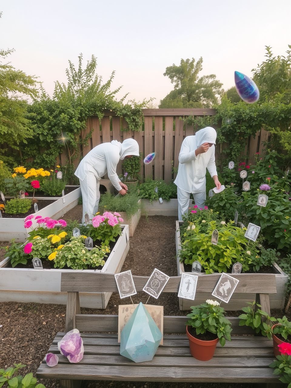 A magaságyások helytakarékosak és optimális termést biztosítanak.