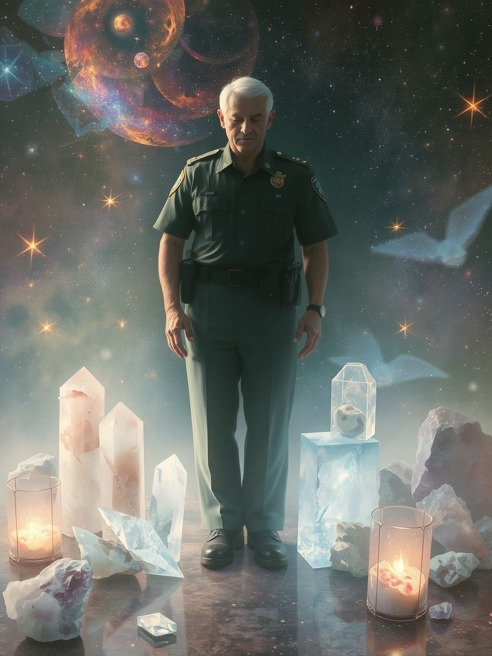 A rendőr az önállóság és a felelősség jelképe.