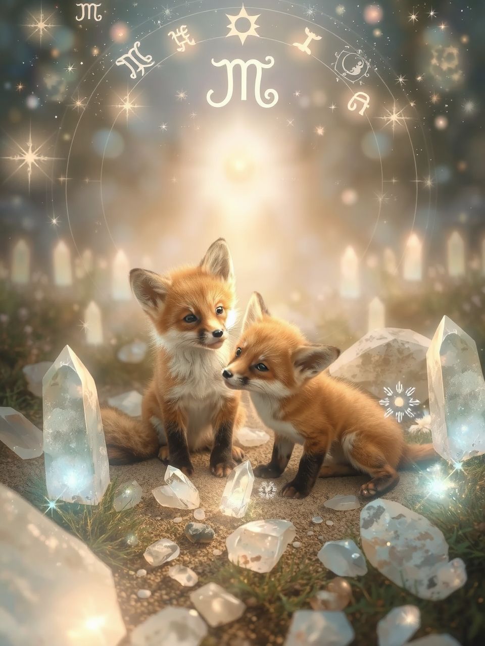 A rókakölykök a ravaszság és ingen kreativitás jelképei.