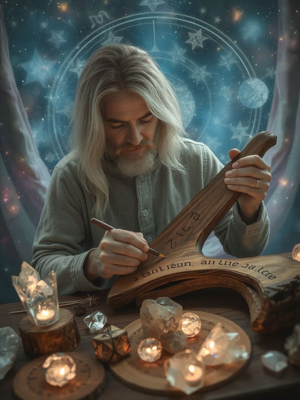 A fa megmunkálása türelmet és precizitást igényel.