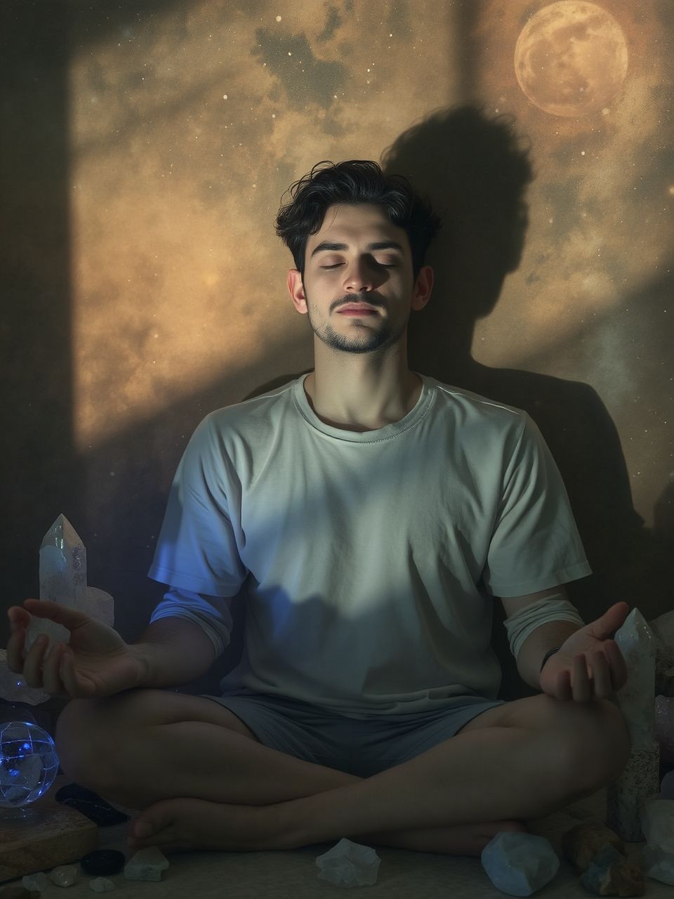 A fény és árnyék harmóniája a belső békéthozza.