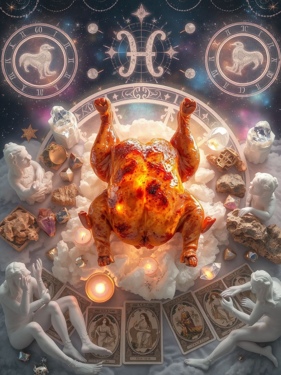 A főtt csirke a kemény munka és a türelem eredménye.