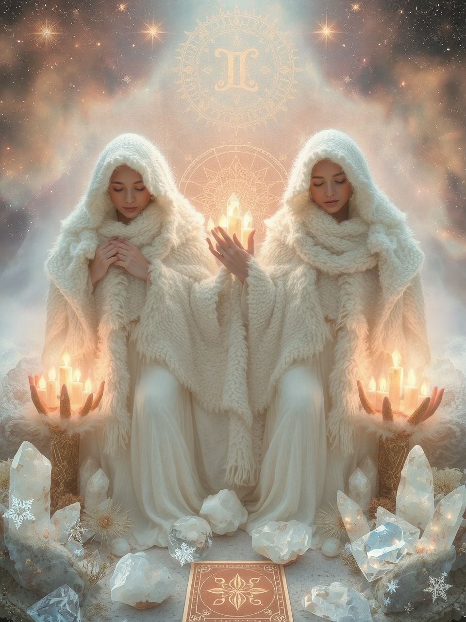 A gyapjú és szőr színei a lelki állapotot tükrözik.