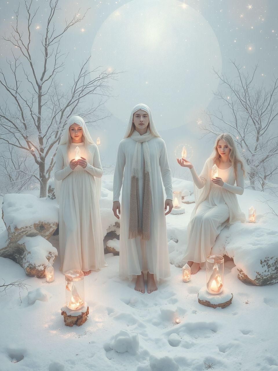 A hótakaró csendet teremt, elszigetelve minket a világtól.