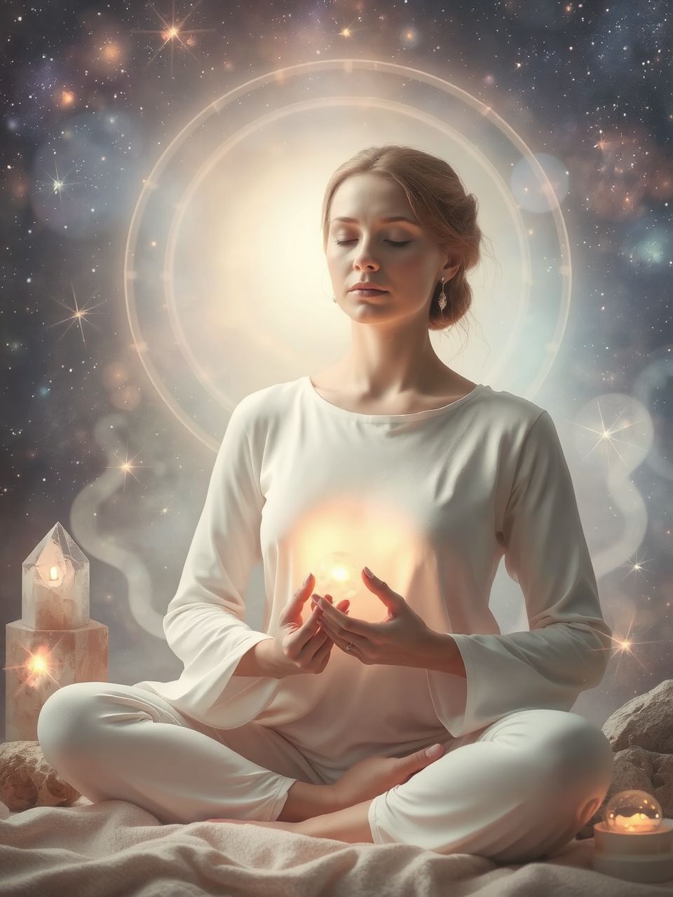 A mantra energiája fokozza a meditáció mélységét.