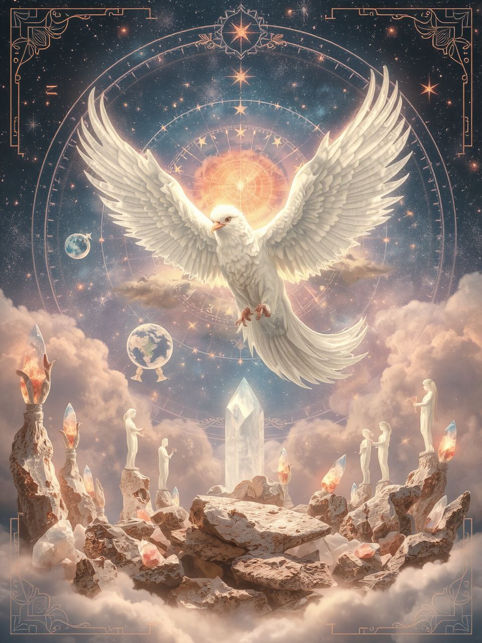 A Pegazus csillagképe szimbolizálja az inspiráló álmokat.