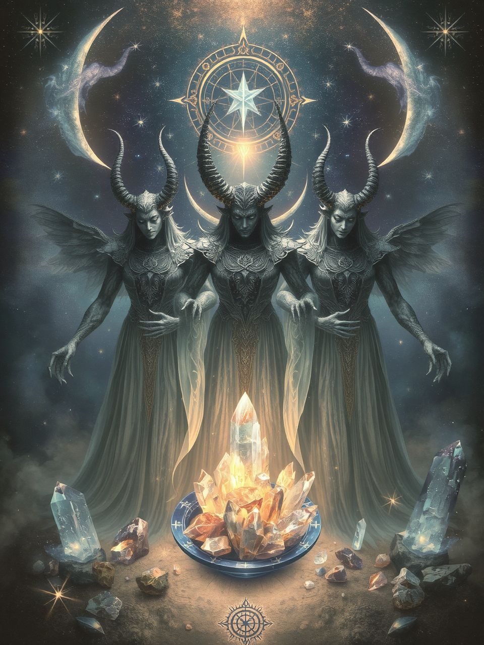 A pokol triumvirátusa a démoni hierarchia csúcsát jelenti.