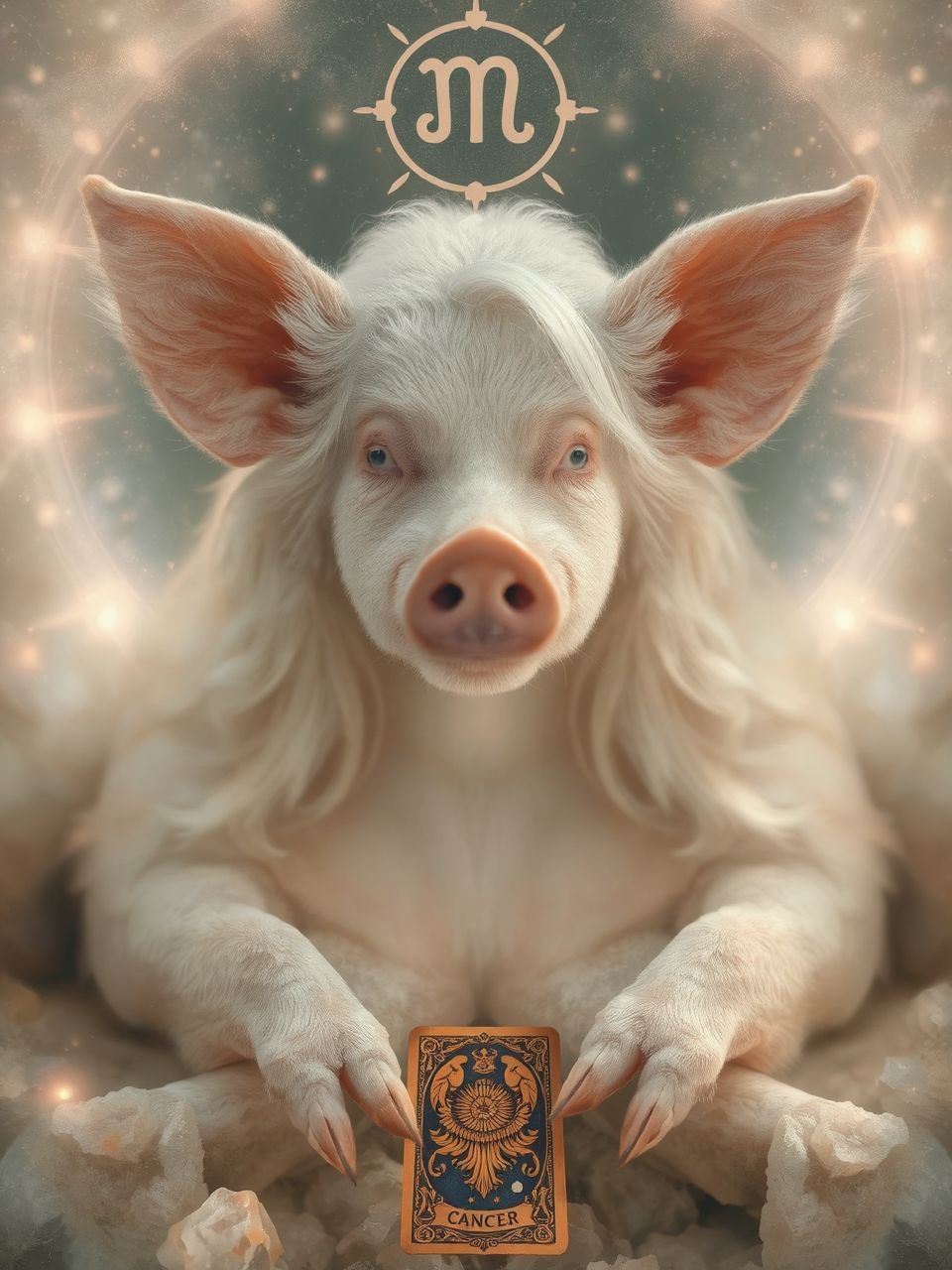 A Rák-Disznó anya empatikus és mindig a családért él.