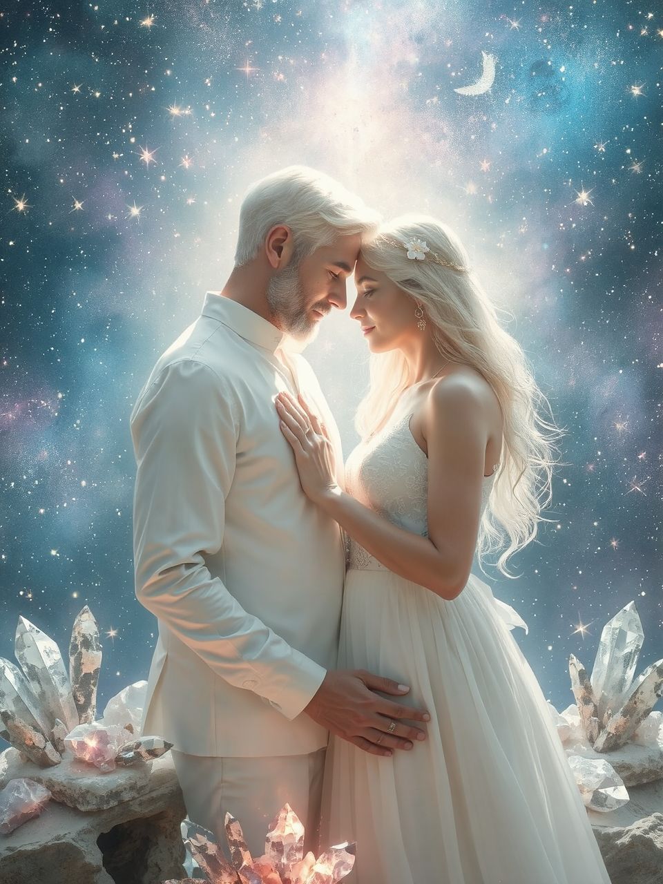 Az Ikrek férfi bölcsességet, a Rák nő érzelmet tanít.