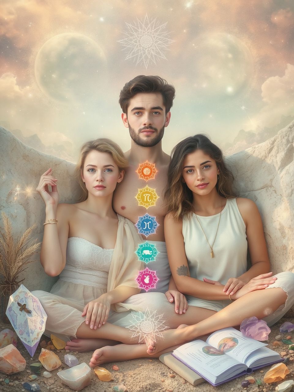 A színek harmonizálják a csakrák energiáit és hatásait.