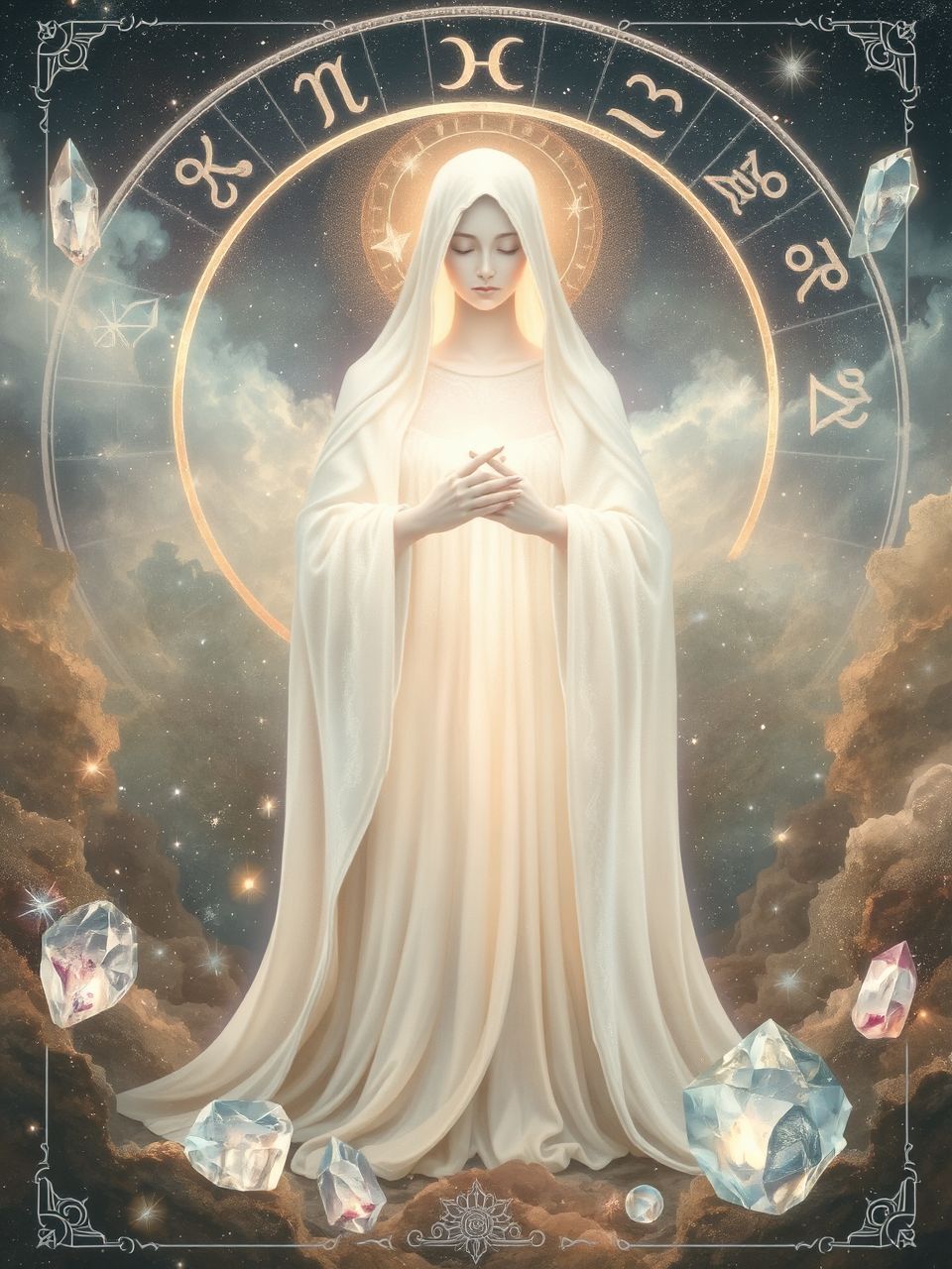 A köpeny színe a lélek állapotát tükrözi.