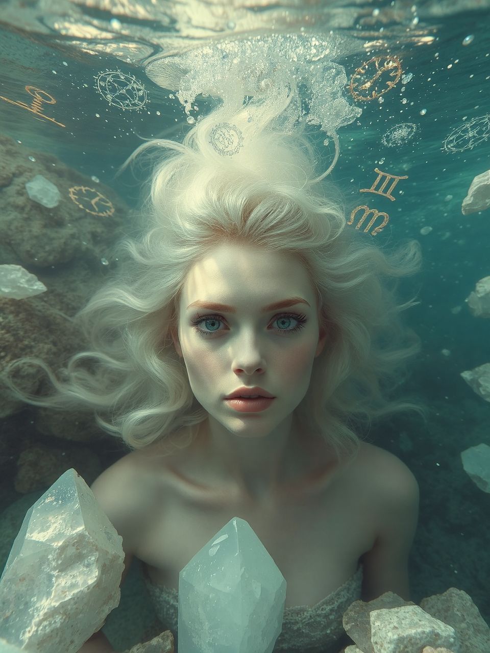 A szirének gyakori inspirációt jelentenek a festészetben.