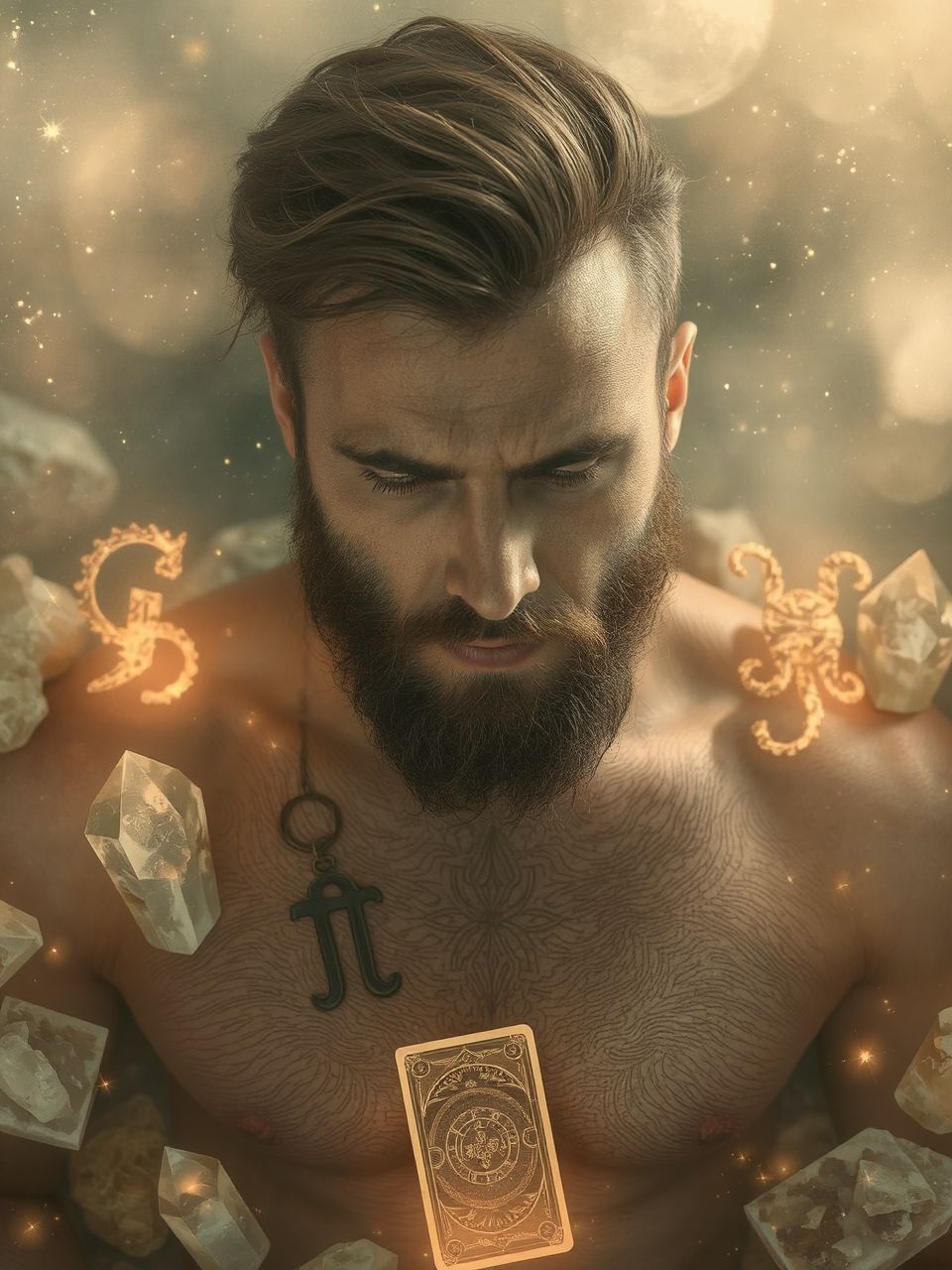 A szőrös mellkas szimbolizálhatja a férfiasság rejtett aspektusait.