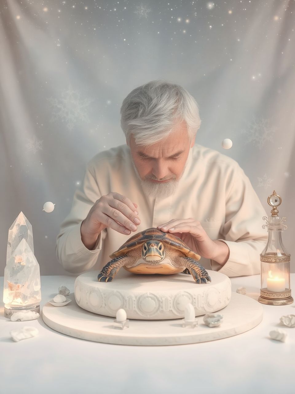 A teknős a védelem és a stabilitás szimbóluma.