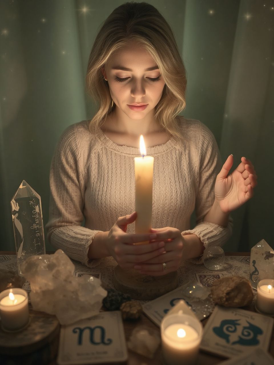 A varázsgyertya teremtőereje a szándékban rejlik.