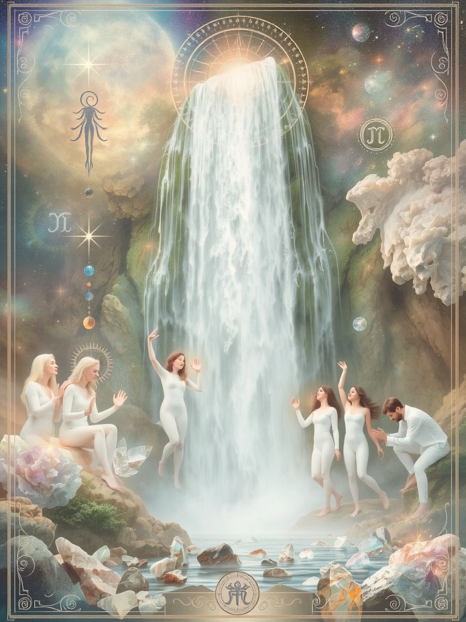 A tiszta víz a belső harmónia jele.