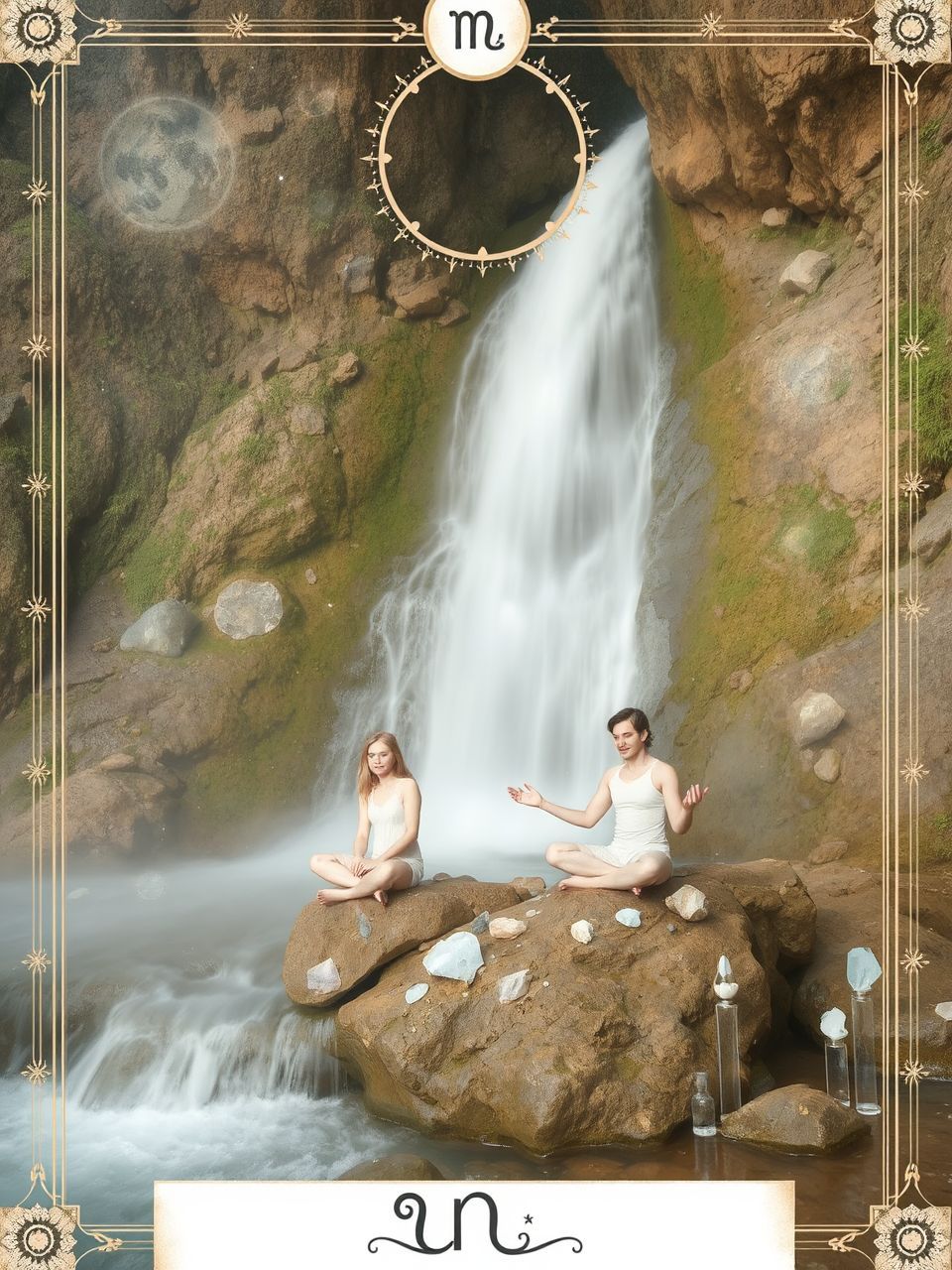 A vízesés a teremtés és az újjászületés szimbóluma.