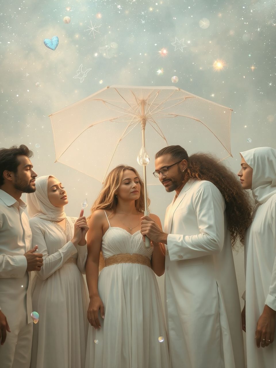 Az esernyő megosztása mélyebb kapcsolatokat teremt.