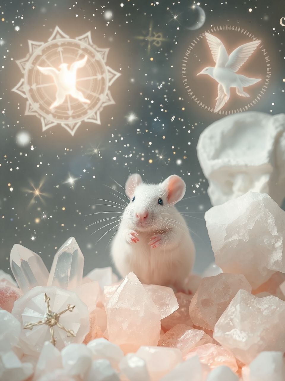 A fehér egér a munkahelyi konfliktusok előjele lehet.