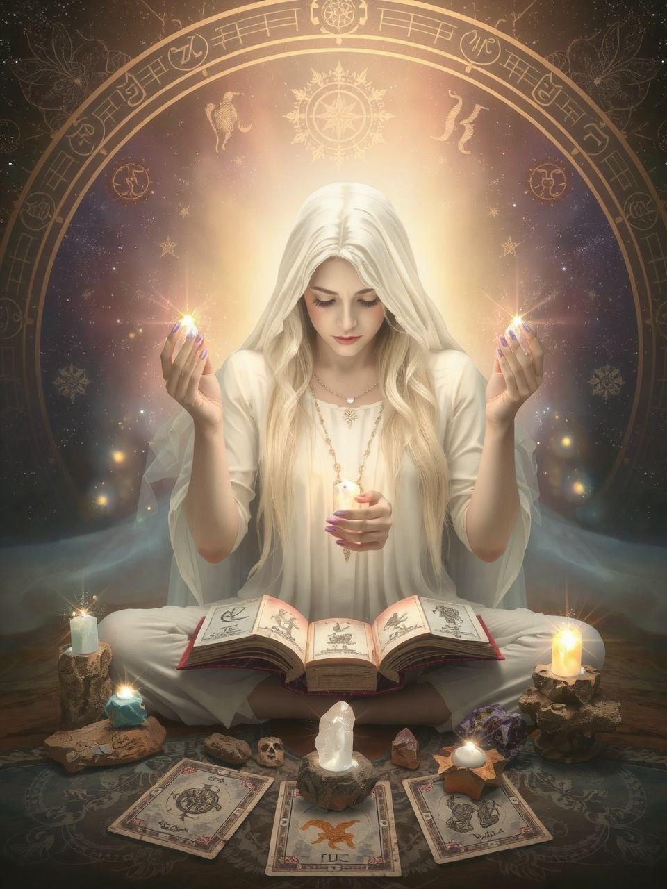 A rúnák tisztítása előtt mindig végezz el egy szertartást.