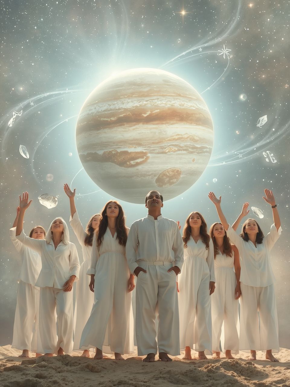 Jupiter a 11. házban erősíti a baráti kapcsolatok bőségét.