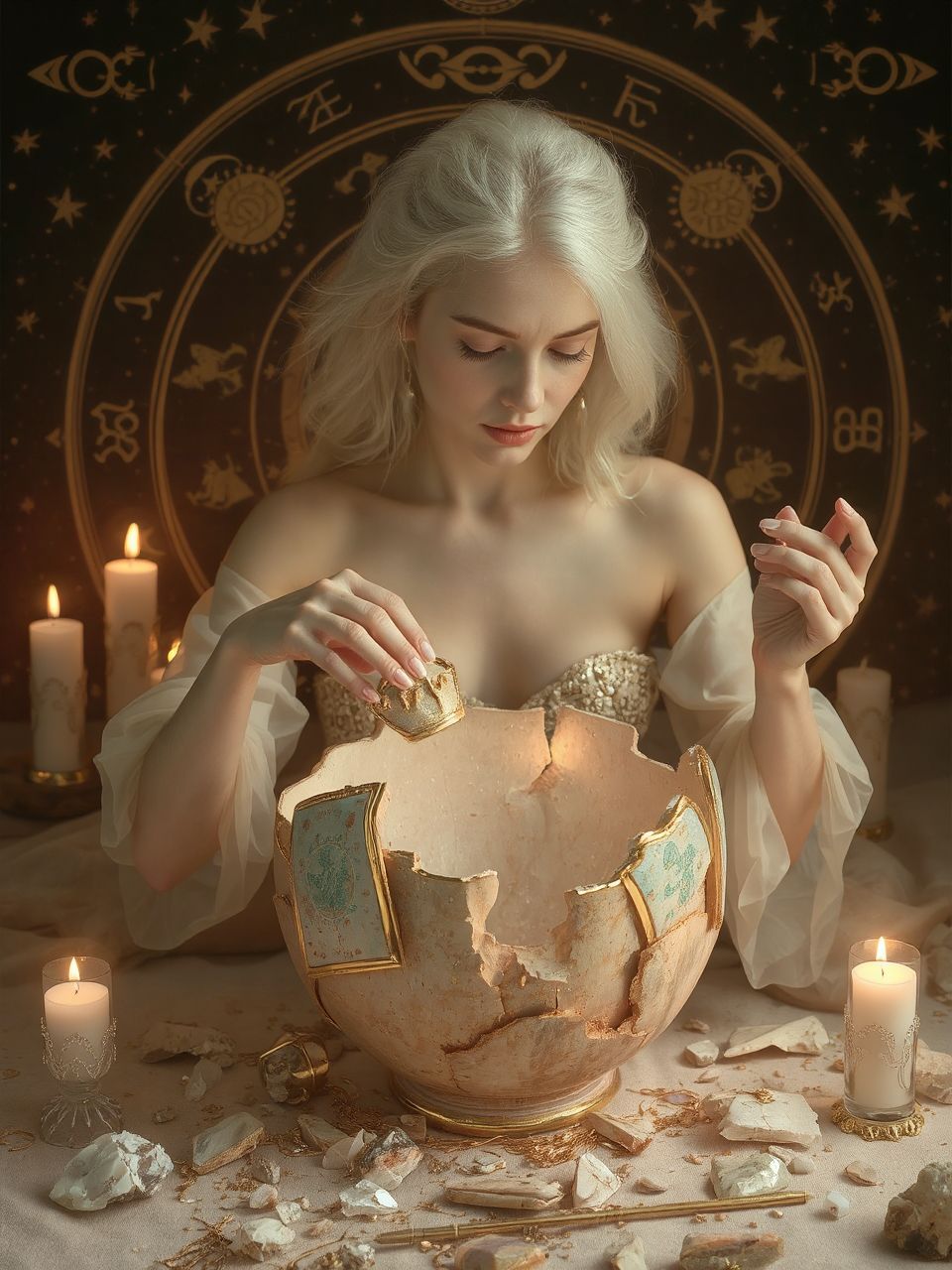 A Kintsugi a törött edényeket új életre kelti.