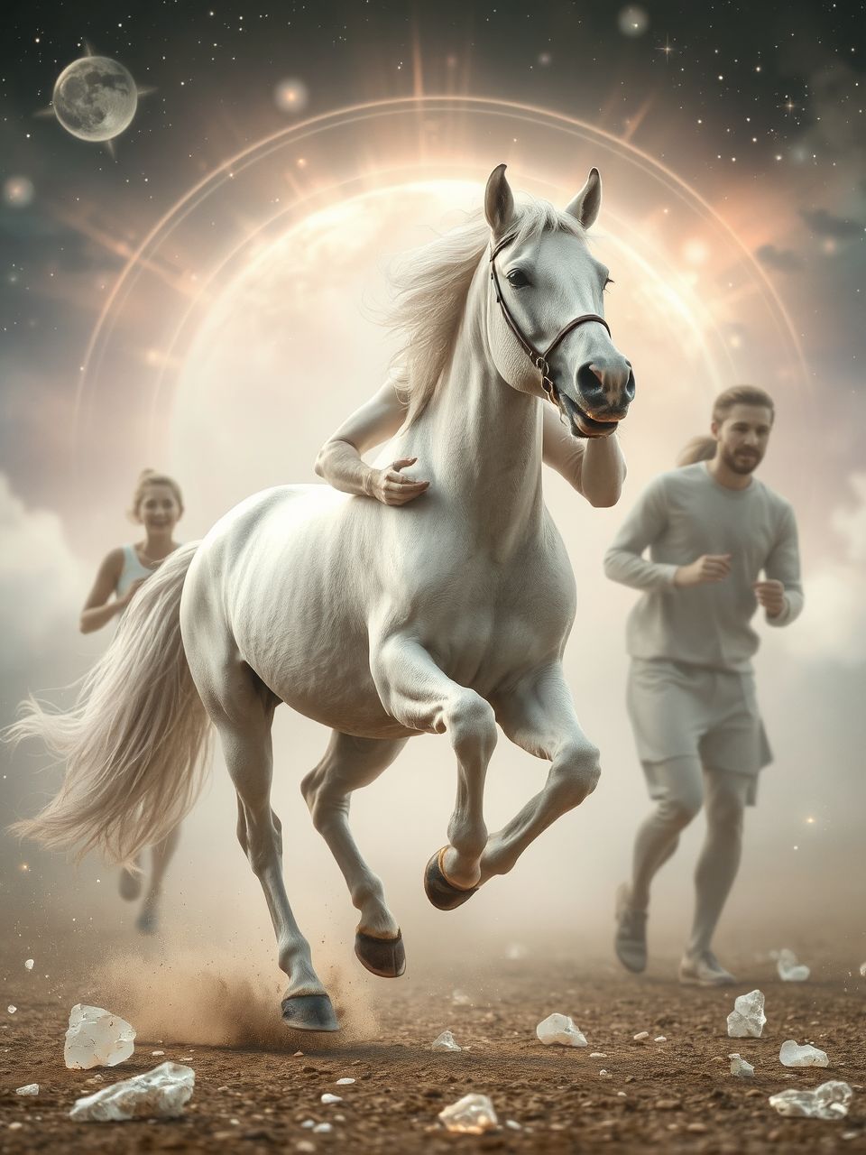 A Ló és Bak együtt céltudatos és kitartó.