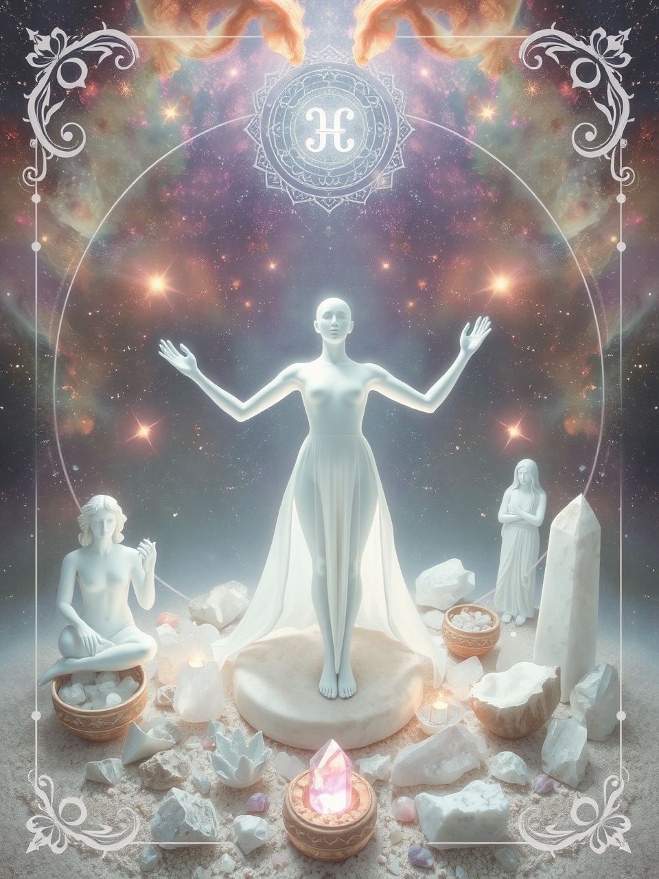 A Mérleg virágai a szépséget és egyensúlyt szimbolizálják.