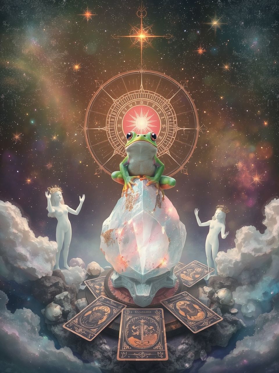 A béka a változás és új lehetőségek szimbóluma.