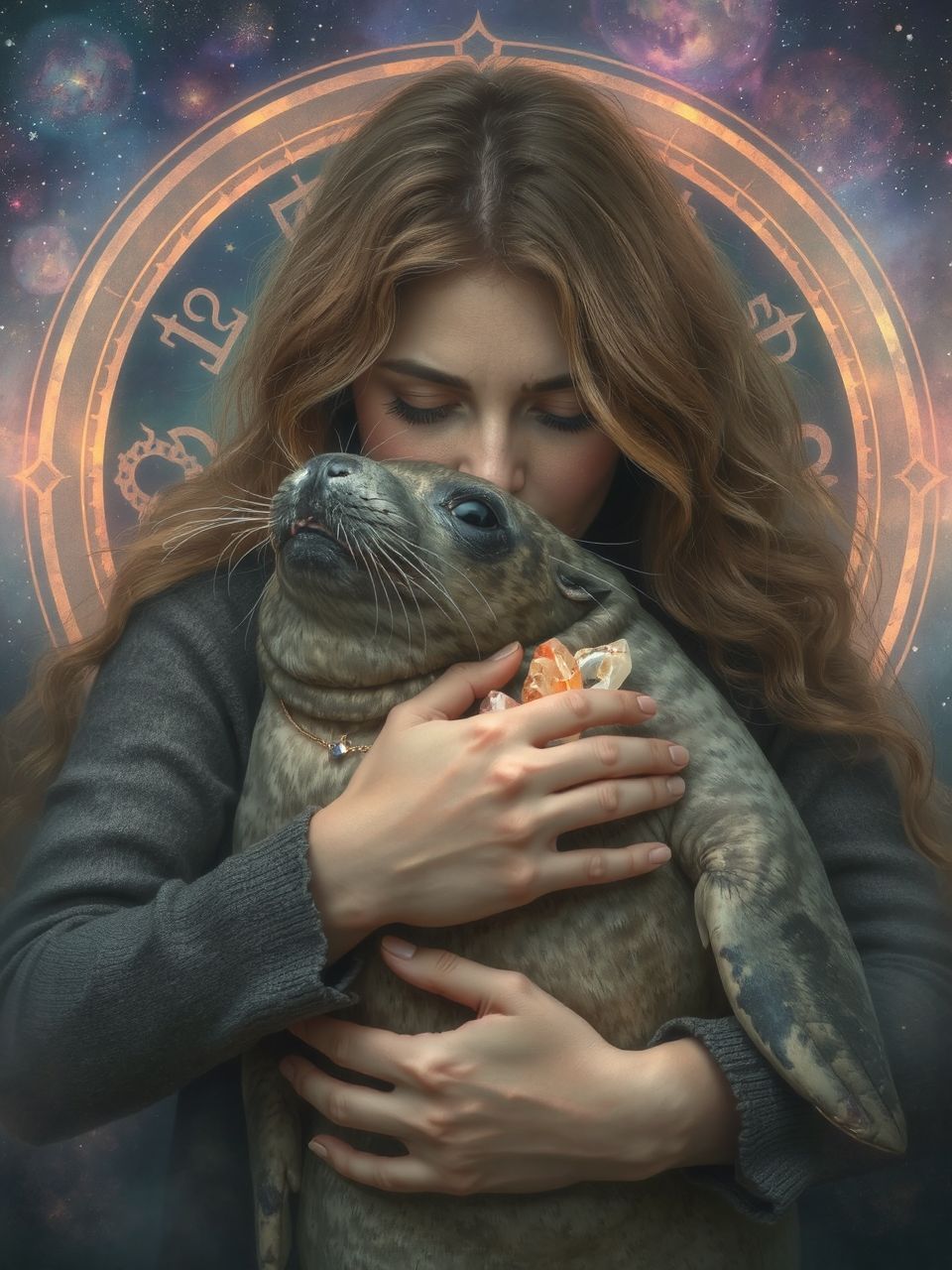 A fóka segít a nehézségek leküzdésében és irányításban.