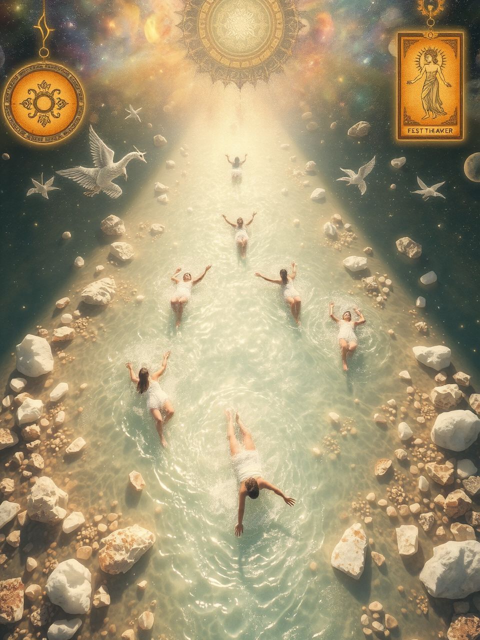 A folyó hőmérséklete tükrözi érzelmeink változásait.