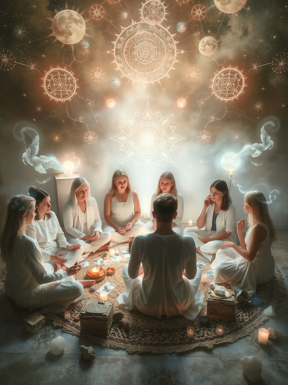 A gyógyító kör erősíti a közösségi kapcsolatokat és harmóniát.