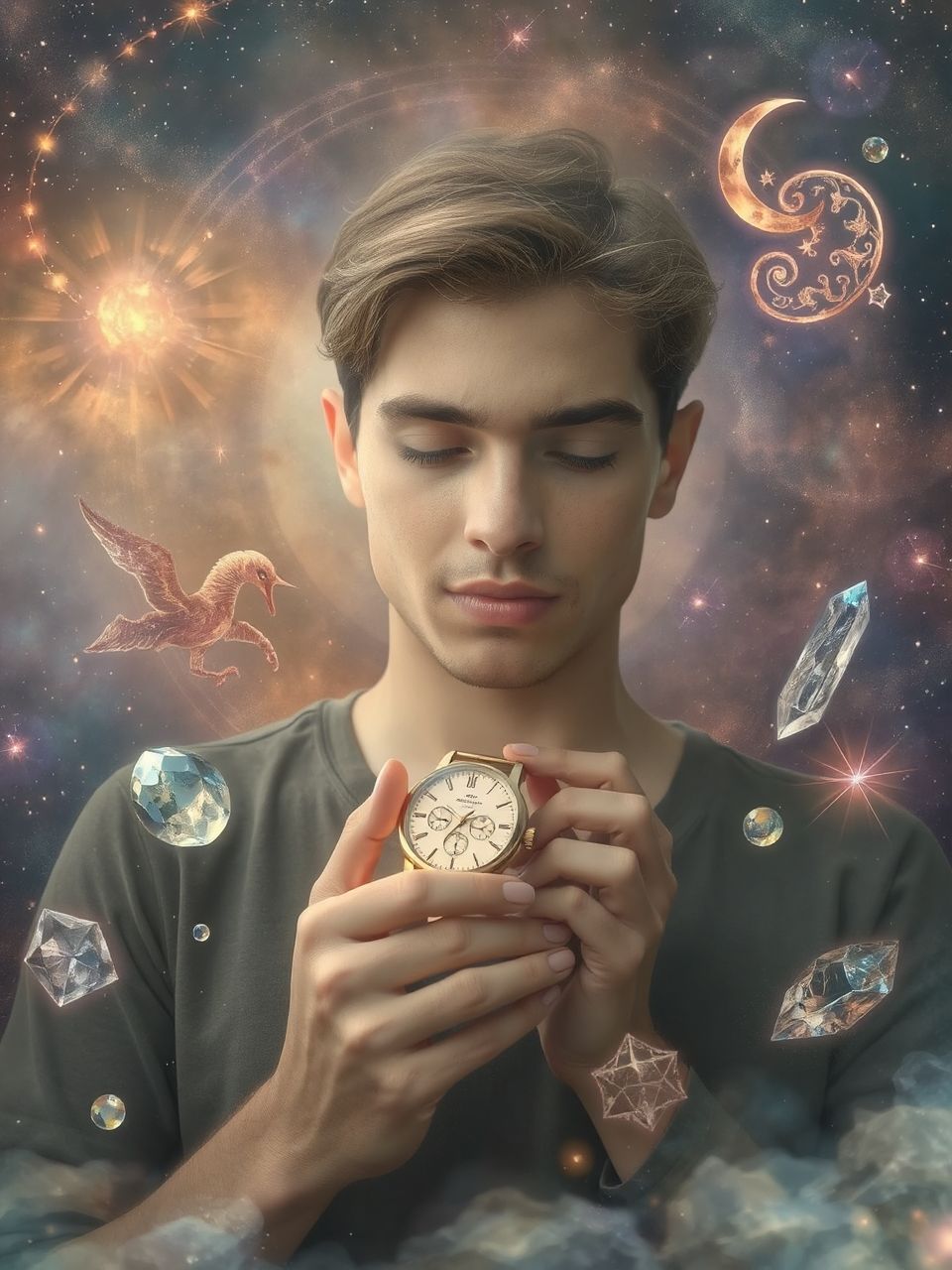 A karóra anyaga befolyásolja a rezgés stabilitását.