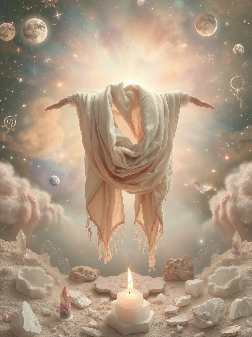 A kendő állapota tükrözi az álmodó belső világát.