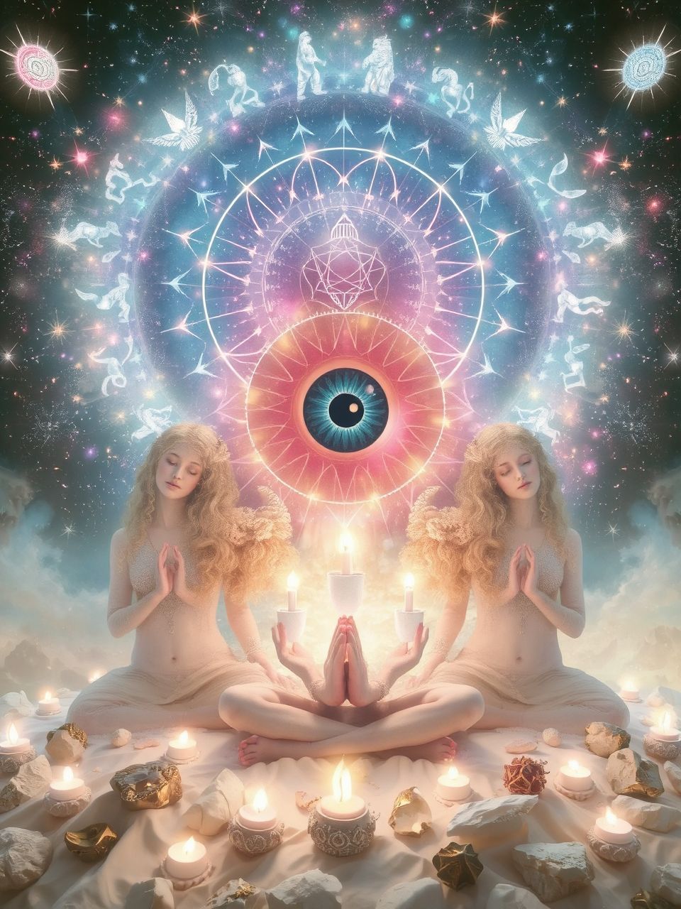 A mindent látó szem a védelem és tudás szimbóluma.