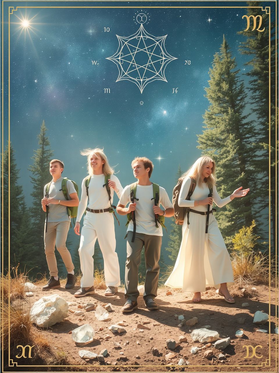 A négy elem harmóniája erősíti a túrázás élményét.