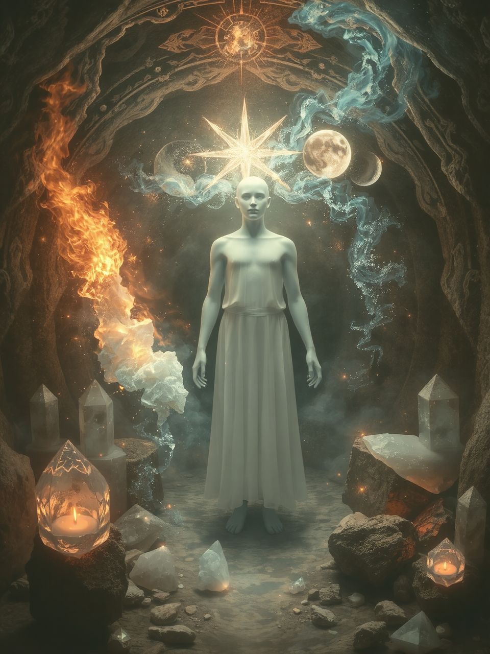 A víz és tűz a konfliktus és érzelmek szimbóluma.