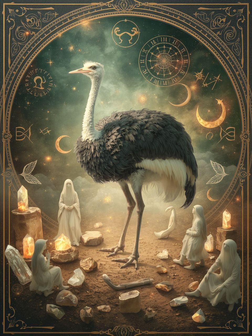 A strucc a Föld és levegő harmóniáját szimbolizálja.