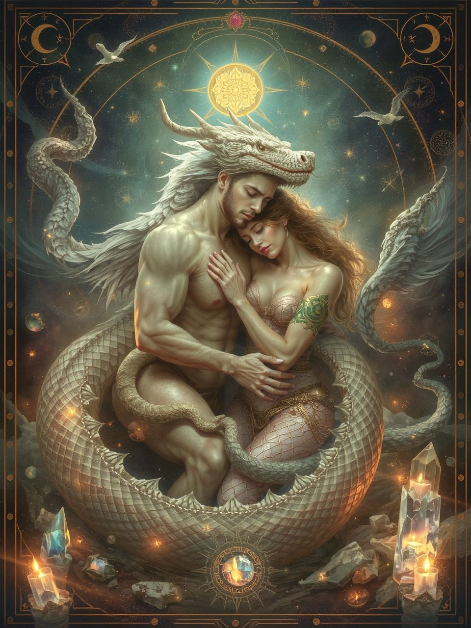 A Sárkány és Kígyó kapcsolatában a szenvedély dominál.