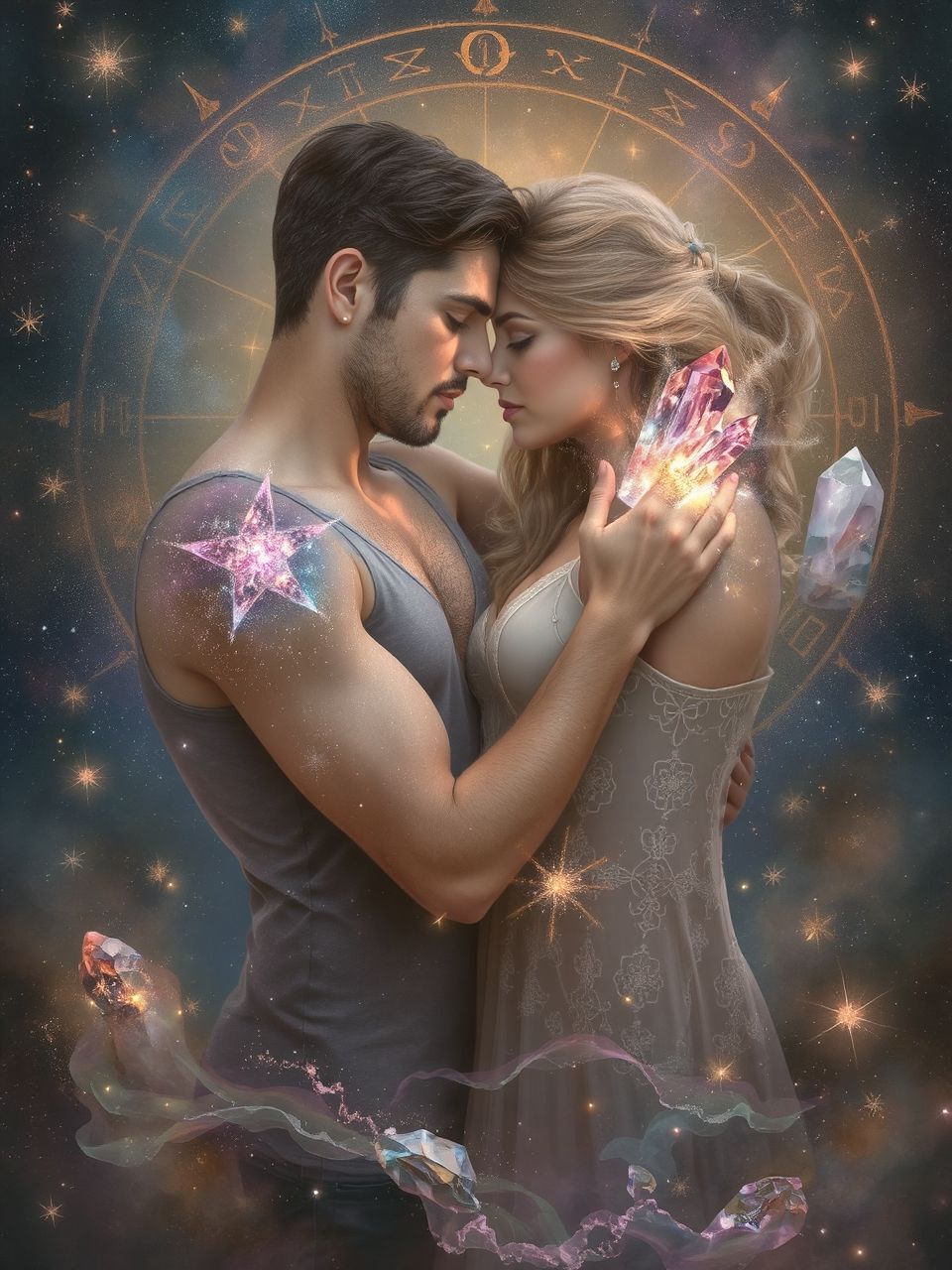 A Vénusz-Mars kvadrát szenvedélyes, de konfliktusos kapcsolatokra utal.