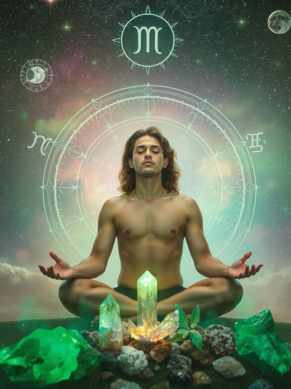 A zöld aura a harmónia és a növekedés jele.